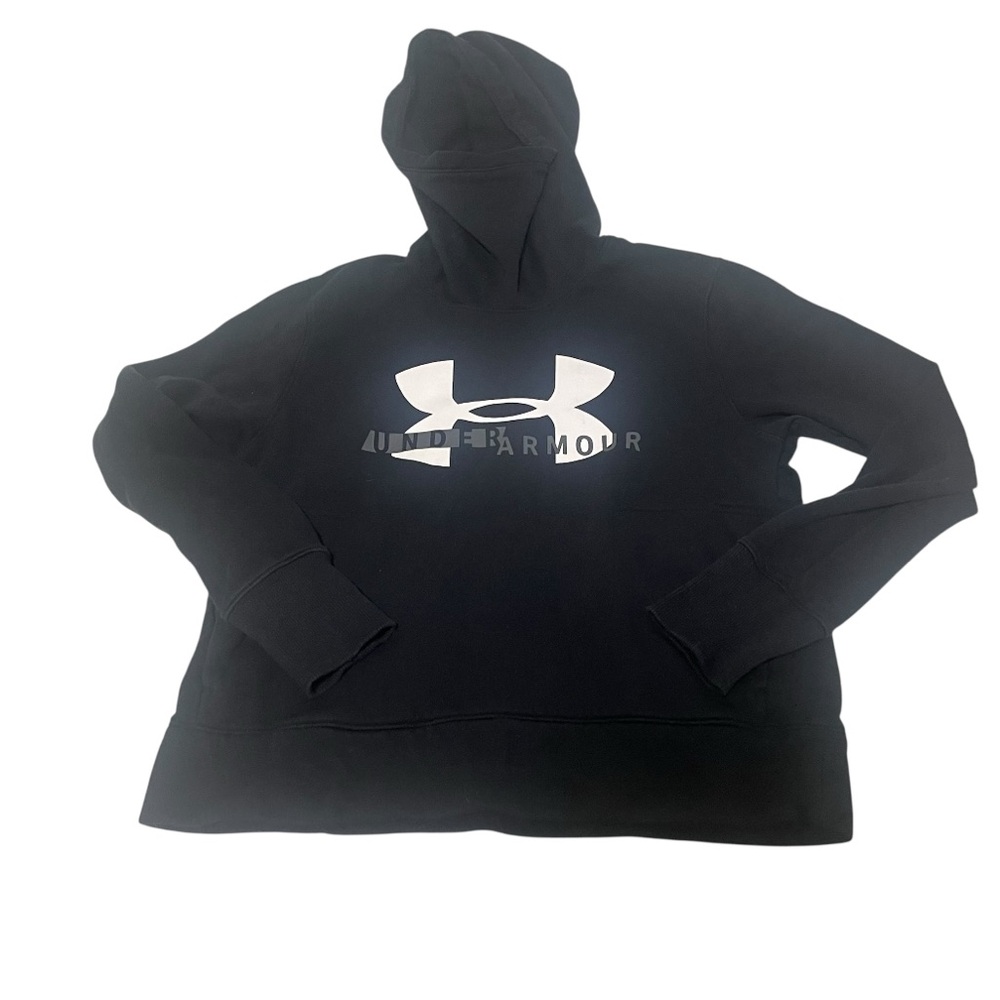 Under Armour Hoodie Girls Black‎ Medium Long Sleeve Casual Cowl Neck Comfortable